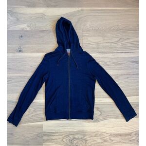 Joe’s Jeans Navy Blue Zip-Up Hoodie Men’s, size Small